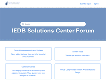 Tablet Screenshot of help.iedb.org